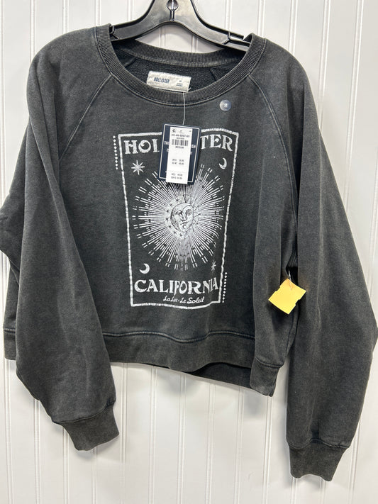Top Ls By Hollister In Grey, Size:M NWT