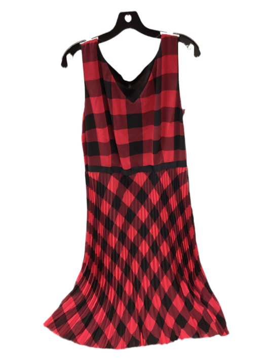 Dress Casual Midi By Talbots In Red, Size:16