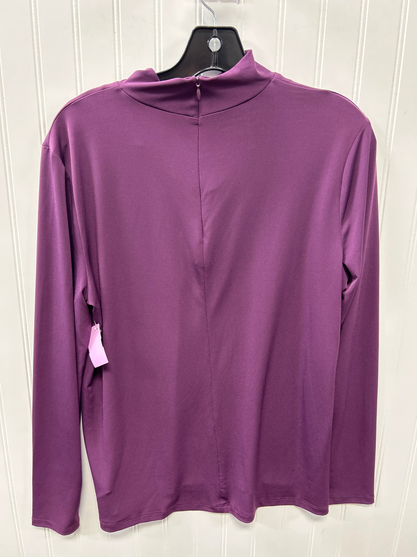 Top Ls By Jones New York In Purple, Size:L