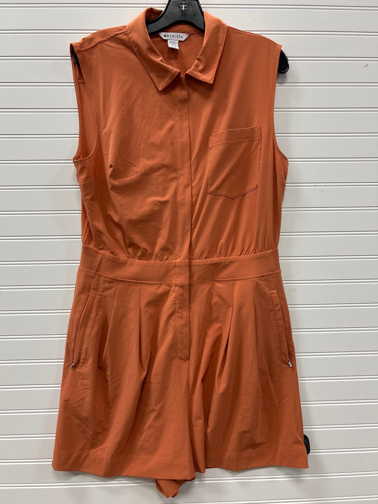 Athletic Dress By Athleta In Orange, Size:12