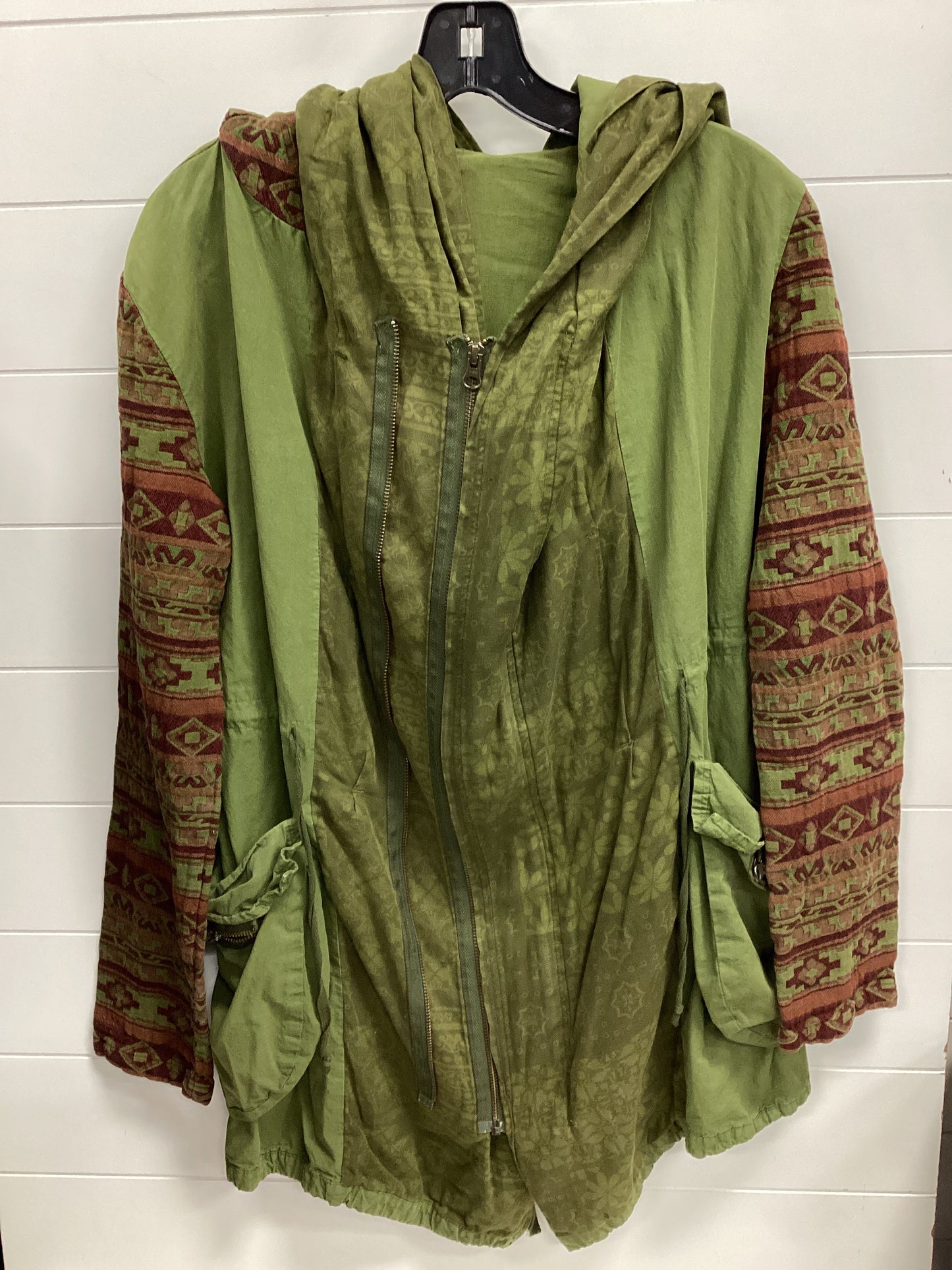 Jacket Other By Free People In Green, Size:M