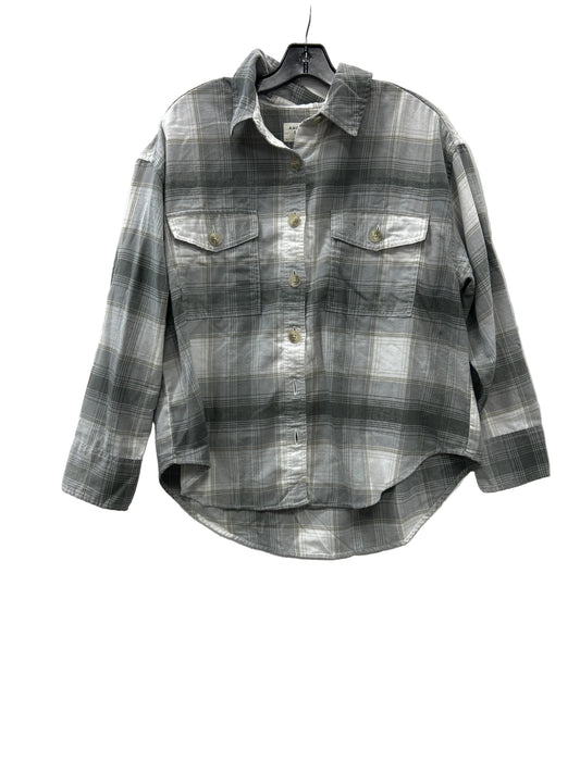 Top Ls By American Eagle In Grey, Size:S