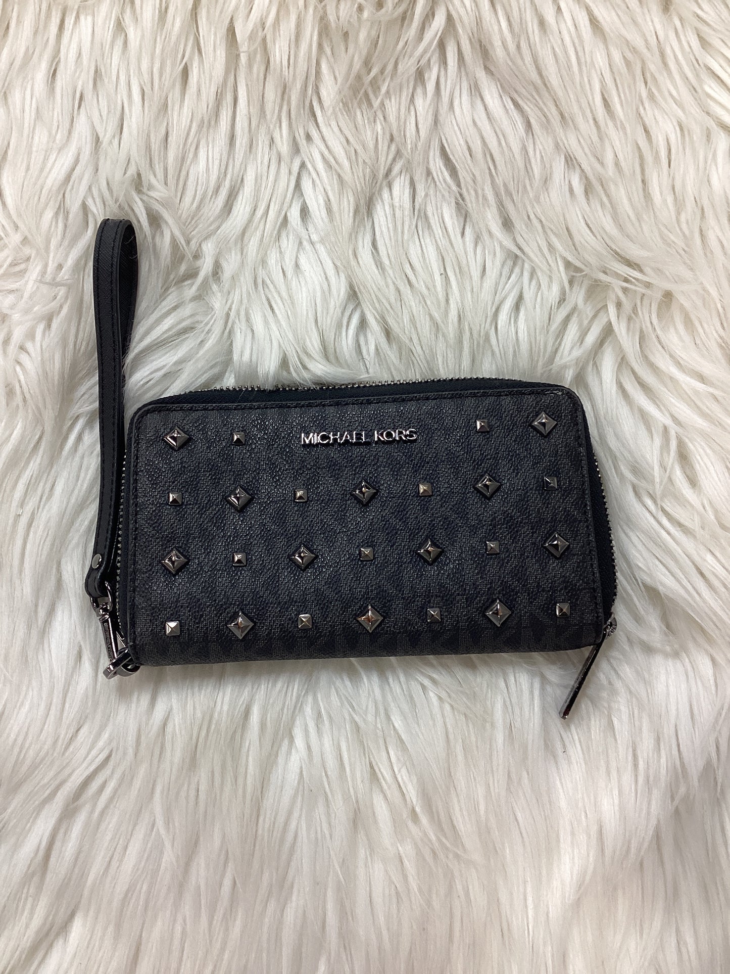 Wallet Designer By Michael Kors In Black, Size:Small