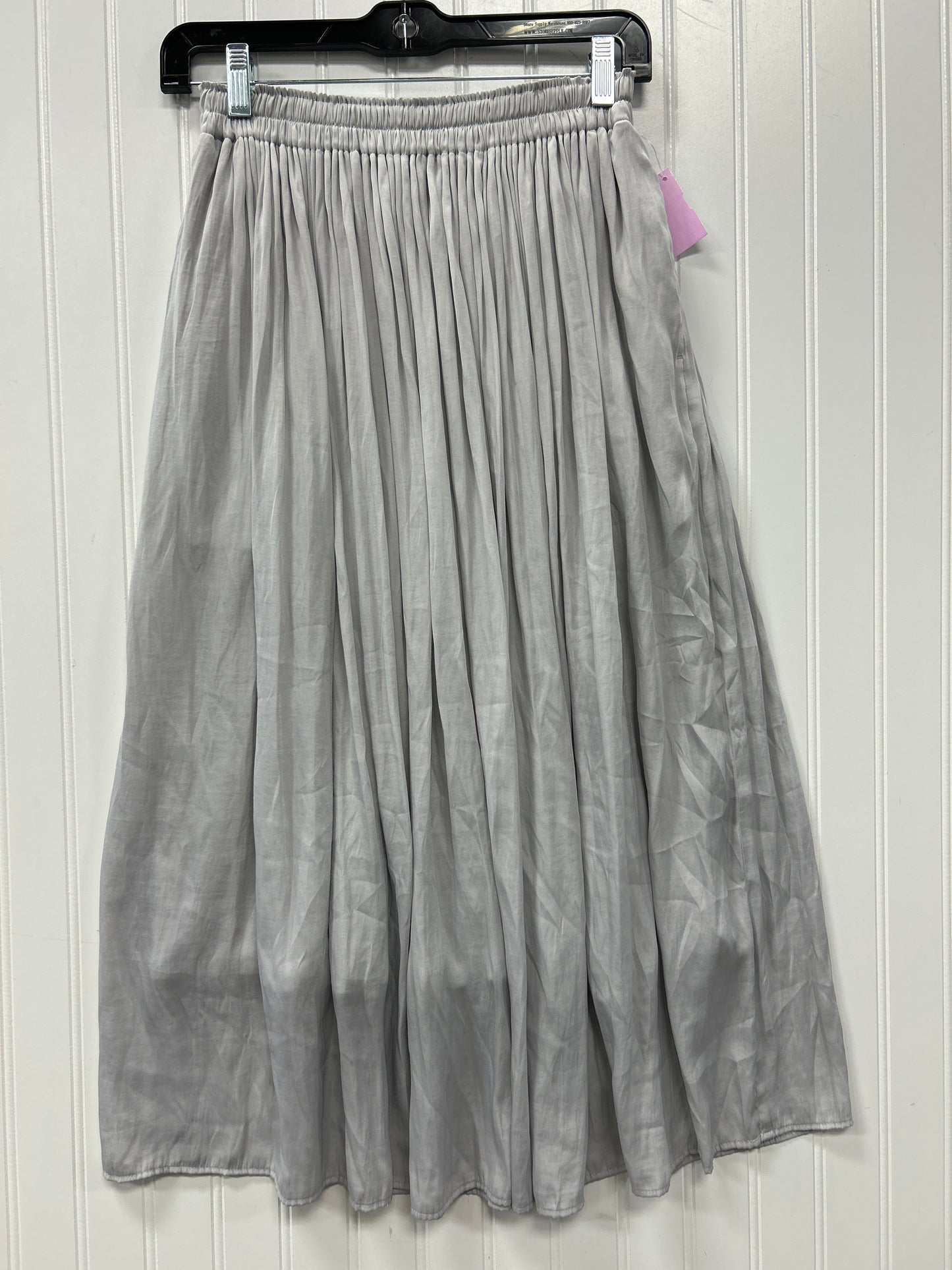 Skirt Maxi By Uniqlo In Grey, Size:Xs