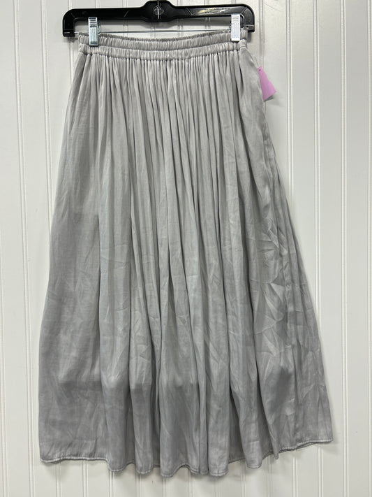 Skirt Maxi By Uniqlo In Grey, Size:Xs