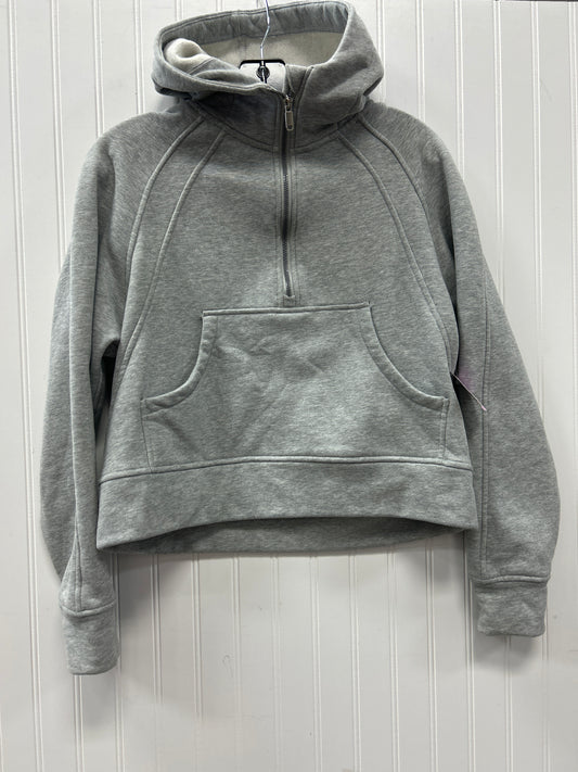 Athletic Fleece By Clothes Mentor In Grey, Size:M