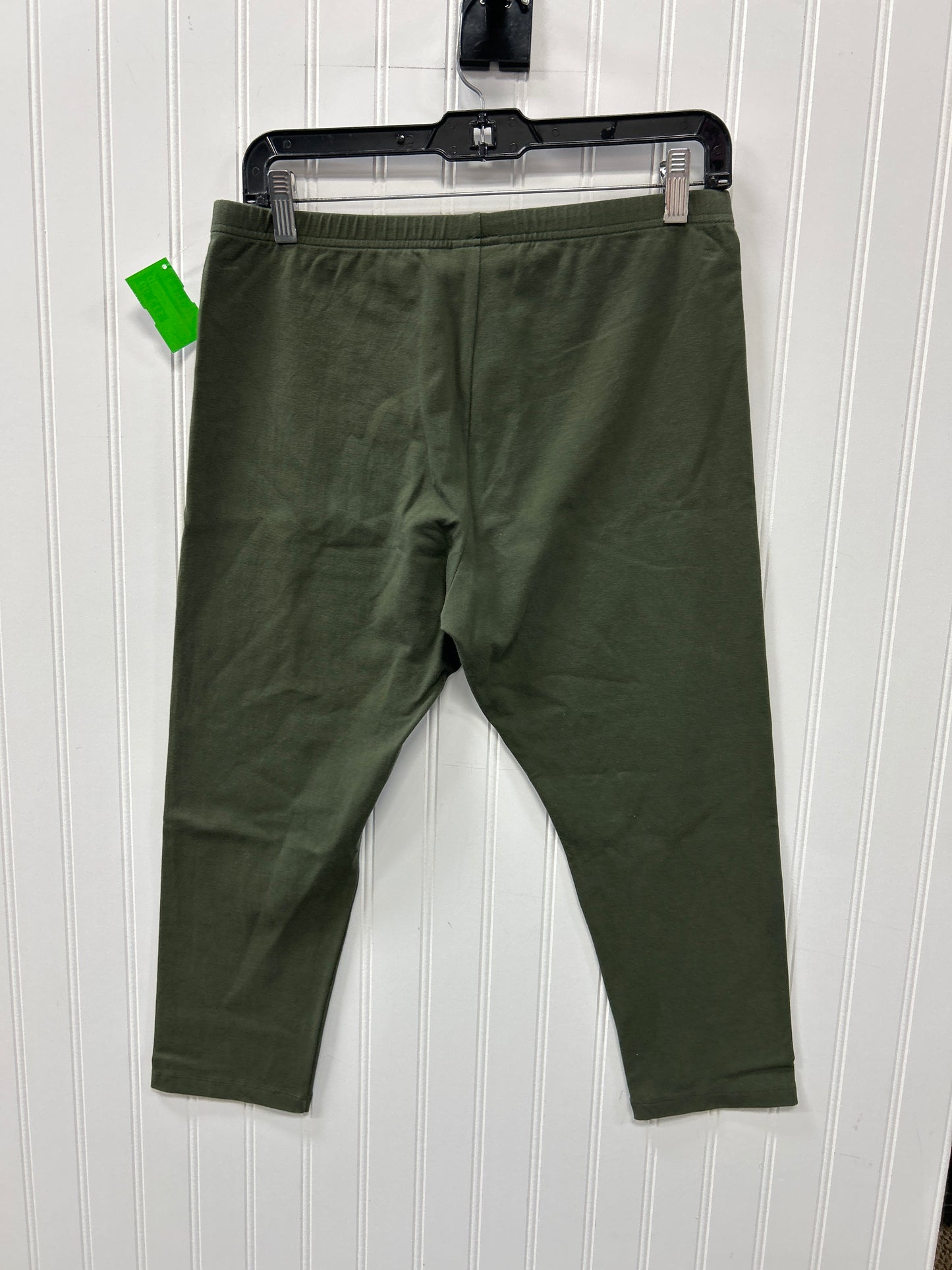 Capris By J. Jill In Green, Size:M