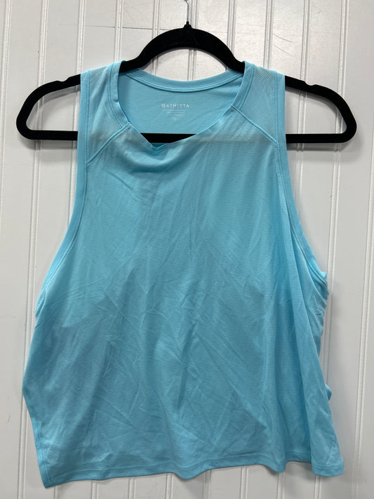 Athletic Tank Top By Athleta In Blue, Size:L