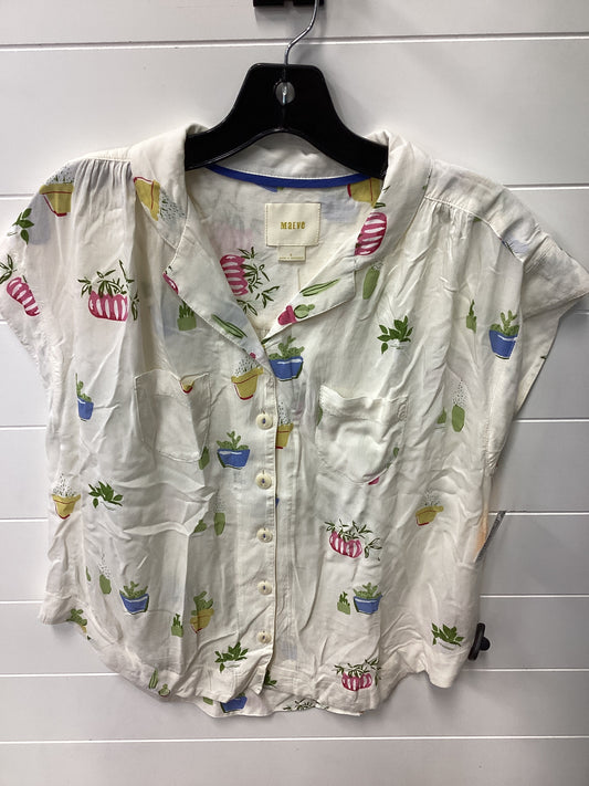 Top Ss By Maeve In Cream, Size:S