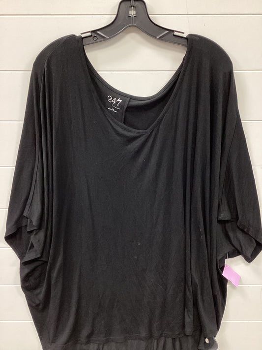 Top Ss By Maurices In Black, Size:4X