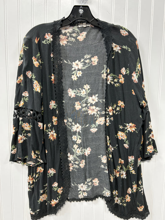 Kimono By Maurices In Floral Print, Size:0