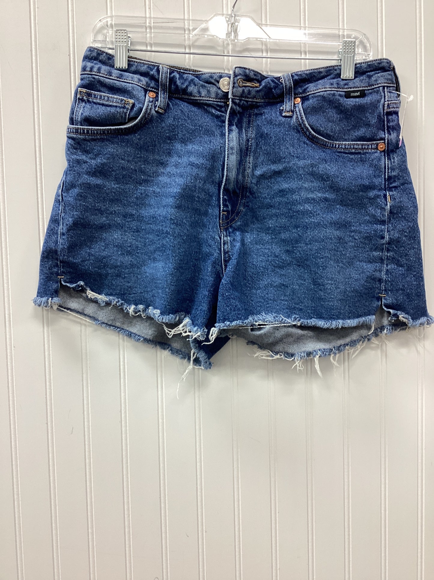 Shorts By Mavi In Blue Denim, Size:10