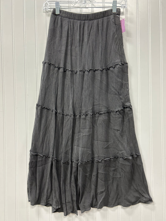 Skirt Maxi By Hollister In Grey, Size:Xs