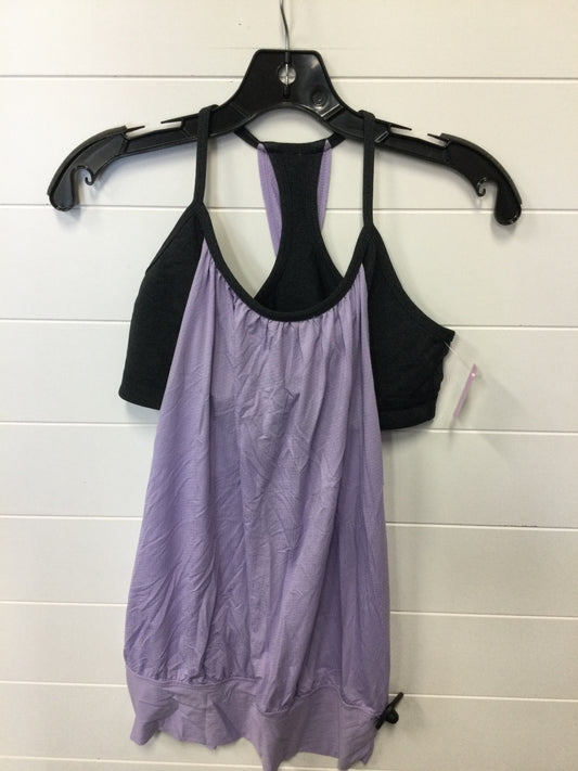 Athletic Tank Top By Lululemon In Purple, Size:4