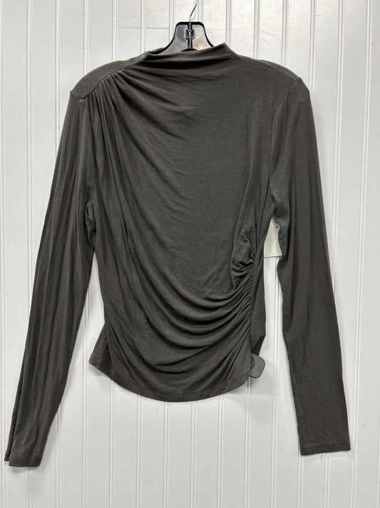 Top Ls By Hem & Thread In Taupe, Size:L