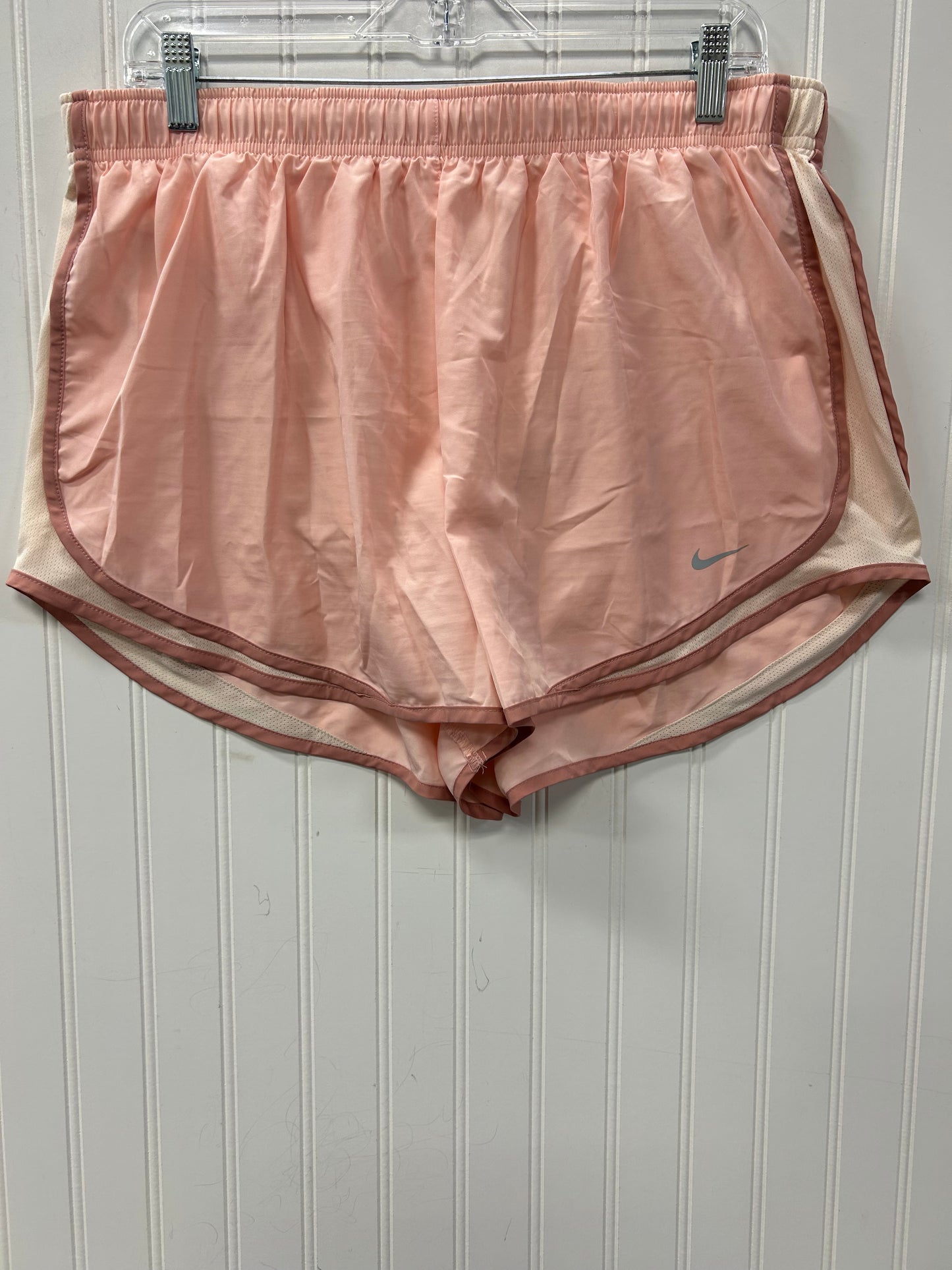 Athletic Shorts By Nike Apparel In Pink, Size:1X