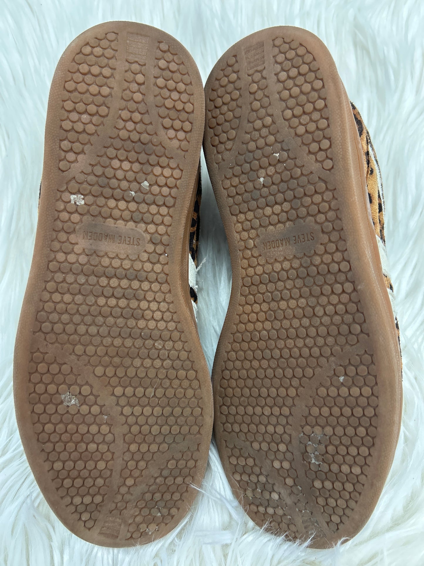 Shoes Sneakers By Steve Madden In Animal Print, Size:8.5