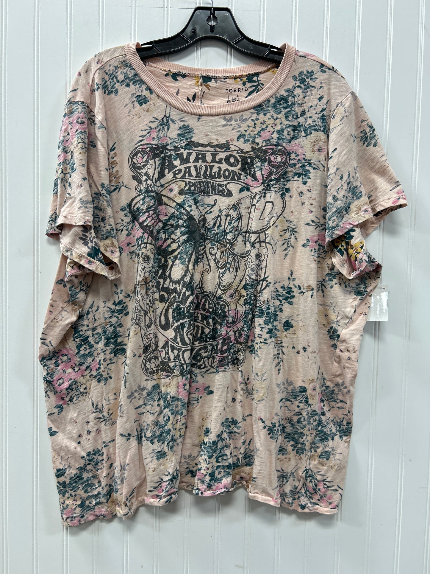 Top Ss By Torrid In Pink, Size:4X