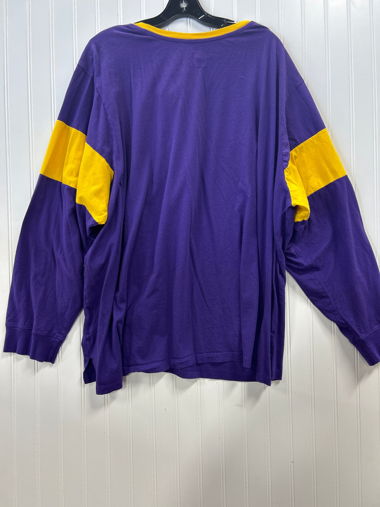 Top Ls By Nfl In Purple, Size:4X