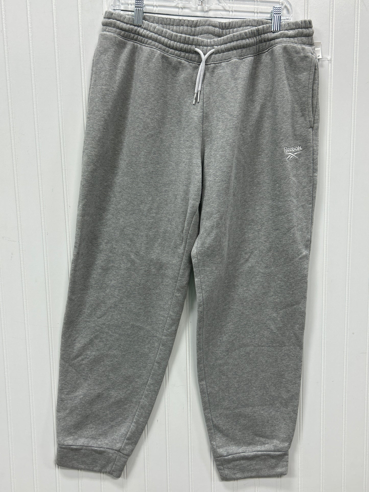 Athletic Pants By Reebok In Grey, Size:L