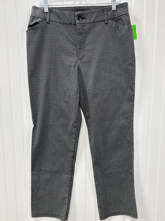 Pants Dress By Lee In Black & White, Size:14P