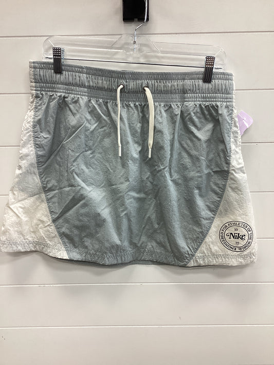 Athletic Skirt By Nike Apparel In Grey, Size:L