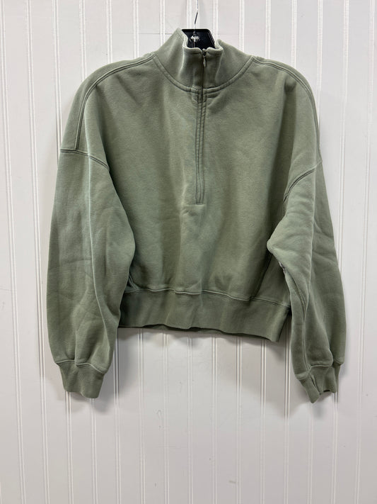 Sweatshirt Hoodie By Abercrombie And Fitch In Green, Size:S