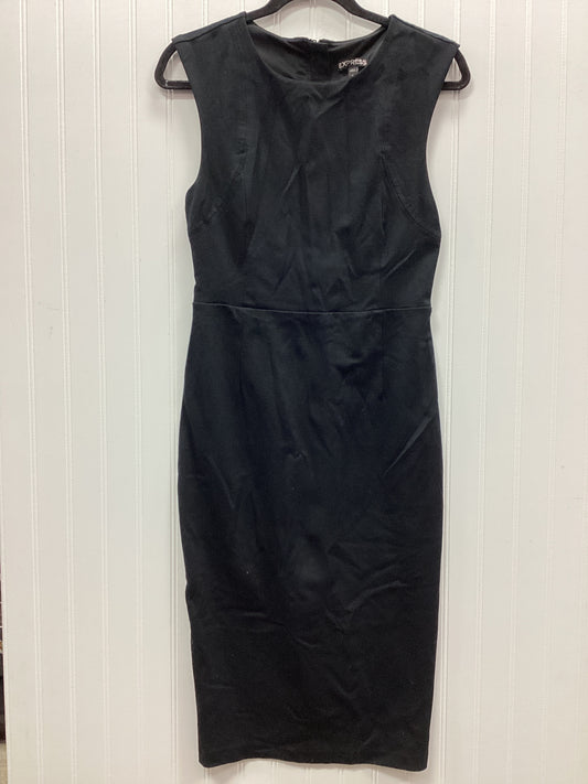 Dress Work By Express In Black, Size:8