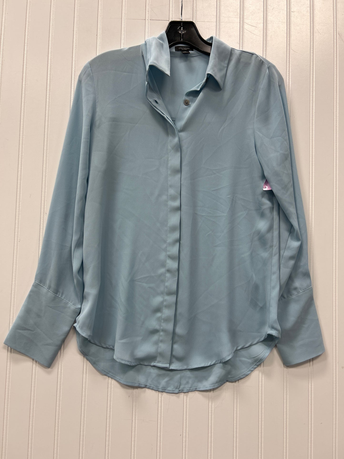 Top Ls By Ann Taylor In Blue, Size:Xs