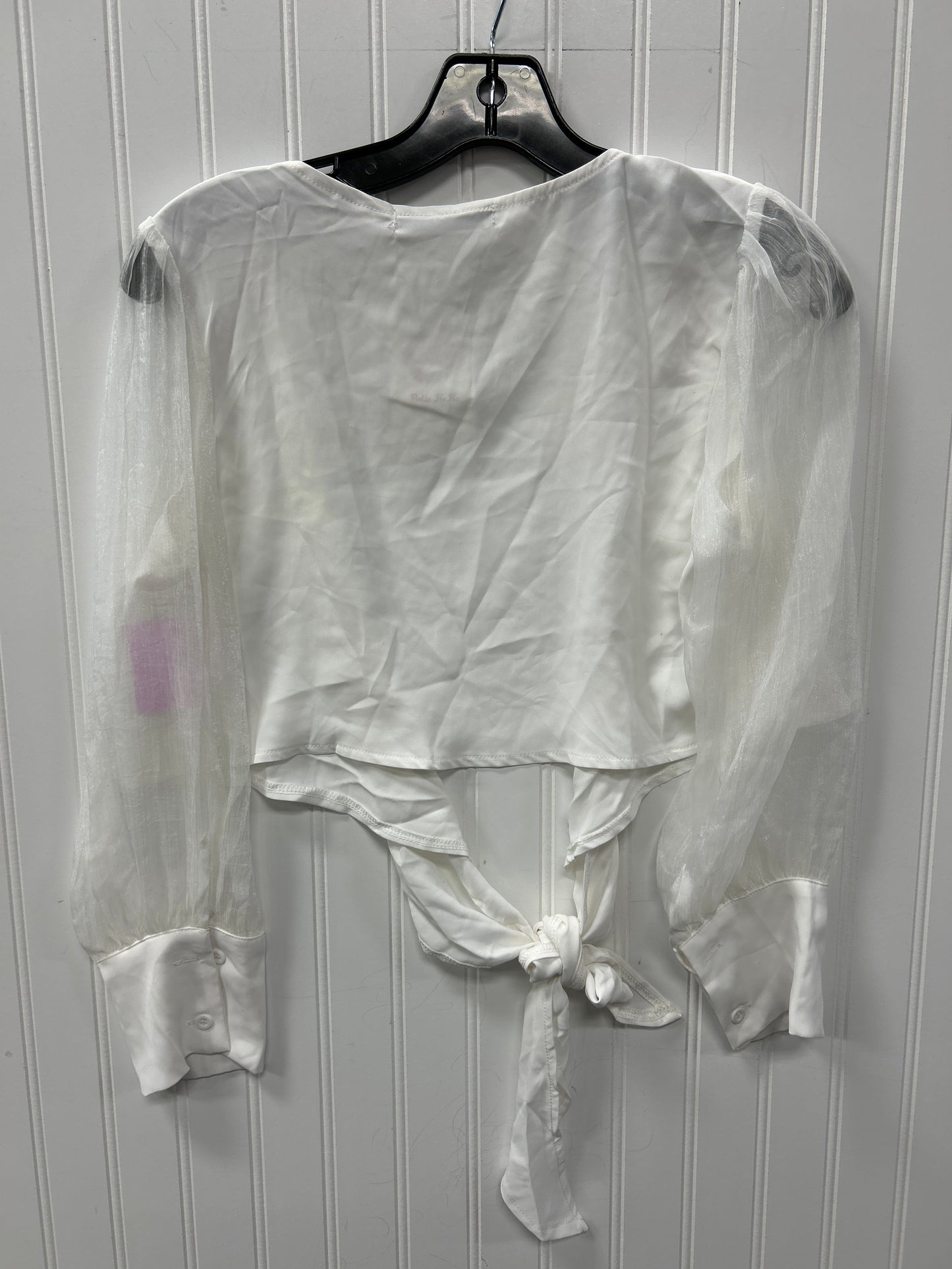 Top Ls By Miss Sparkling In White, Size:M