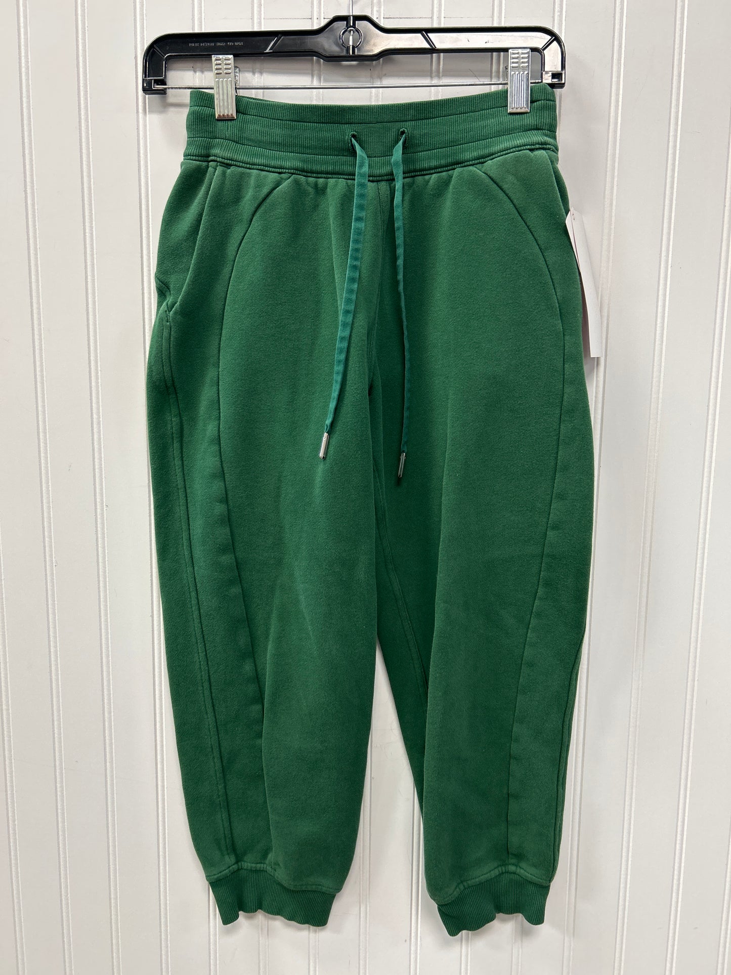 Athletic Pants By Lululemon In Green, Size:Xs