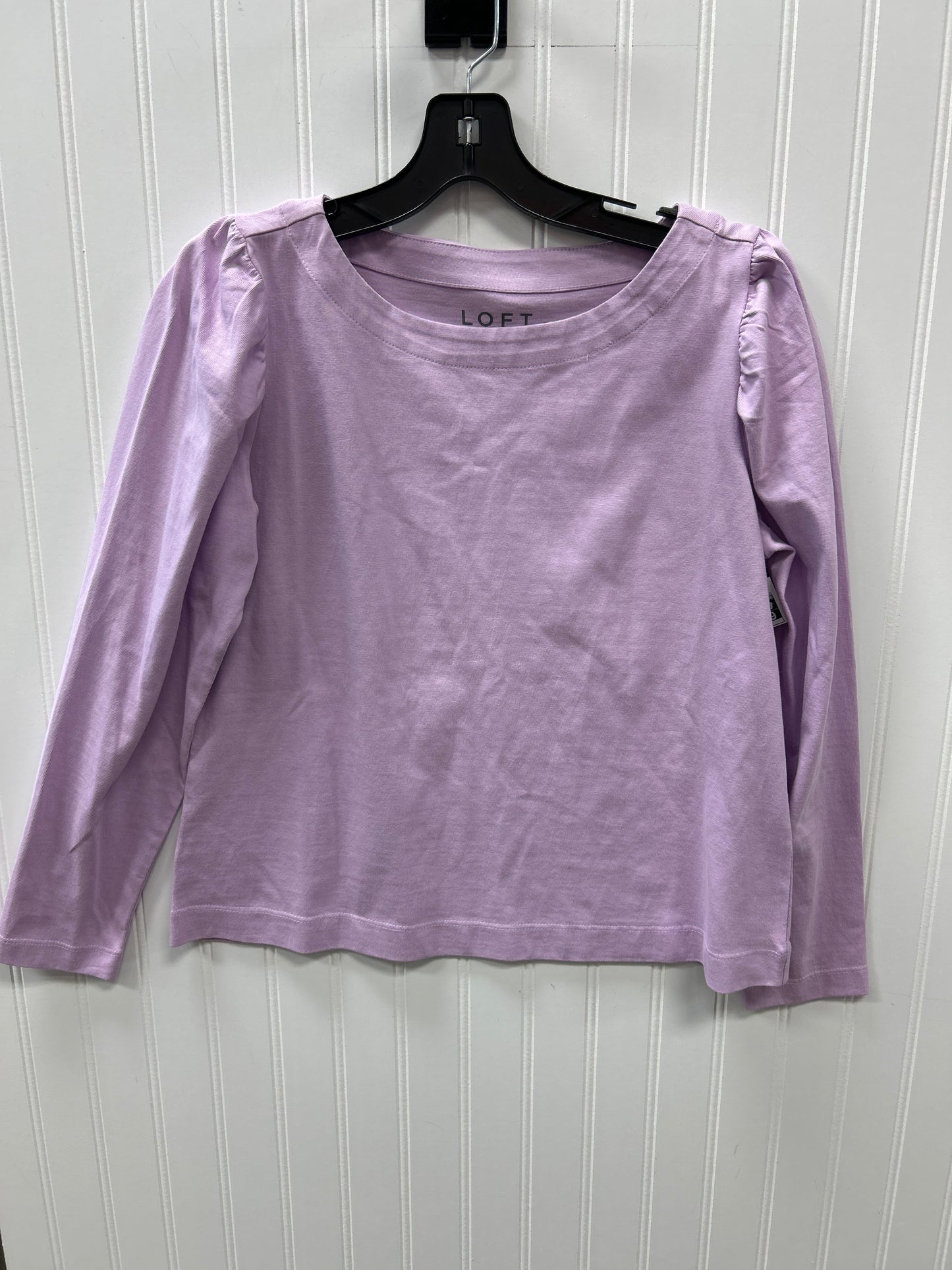 Top Ls By Loft In Purple, Size:Mp