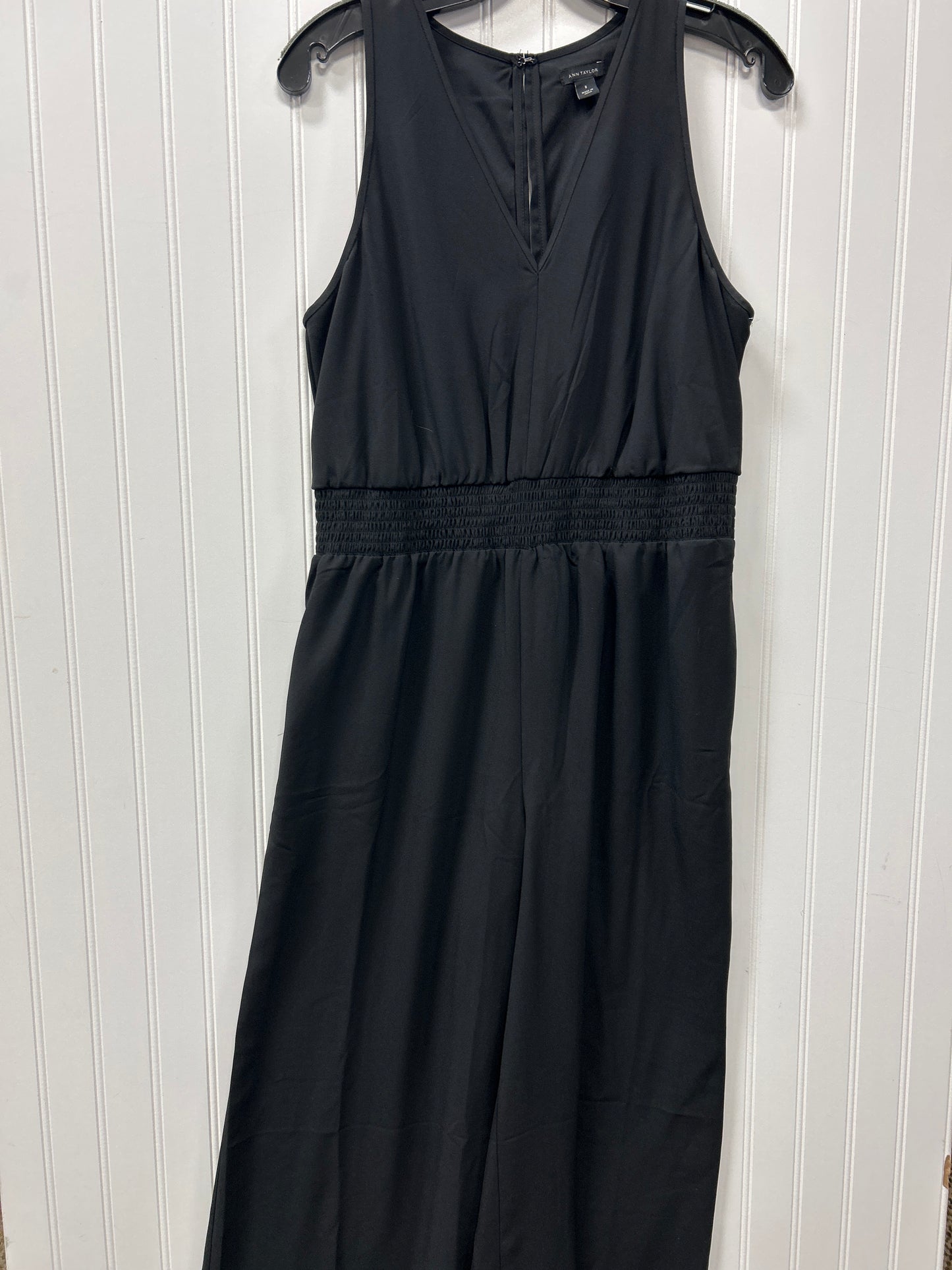 Jumpsuit By Ann Taylor In Black, Size:8