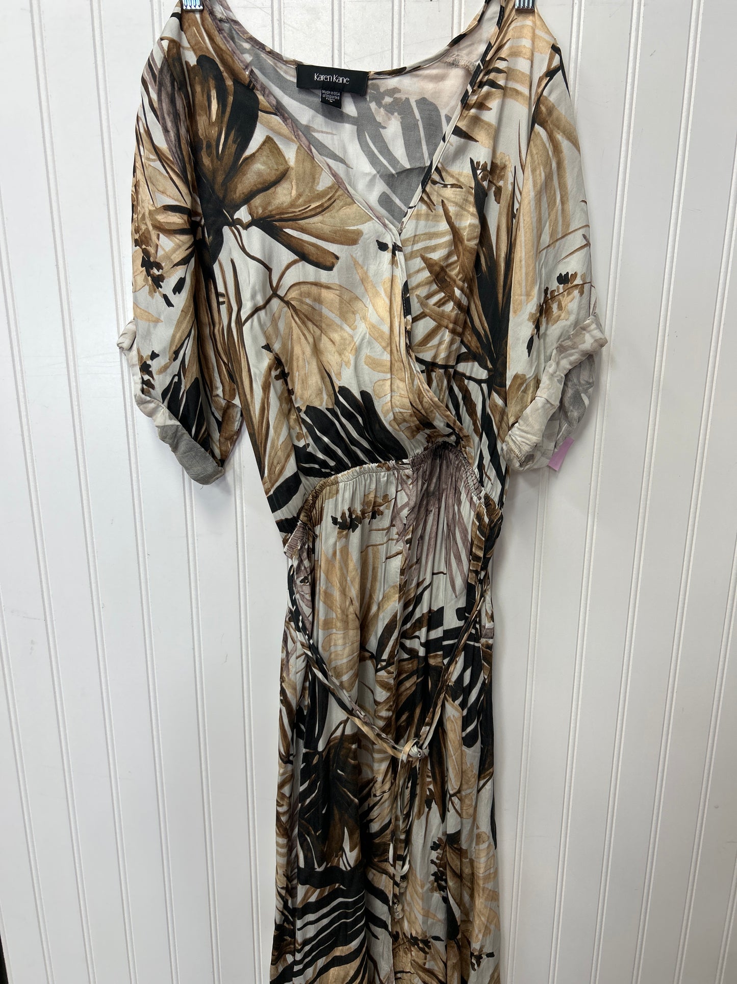 Dress Casual Maxi By Karen Kane In Tan, Size:S