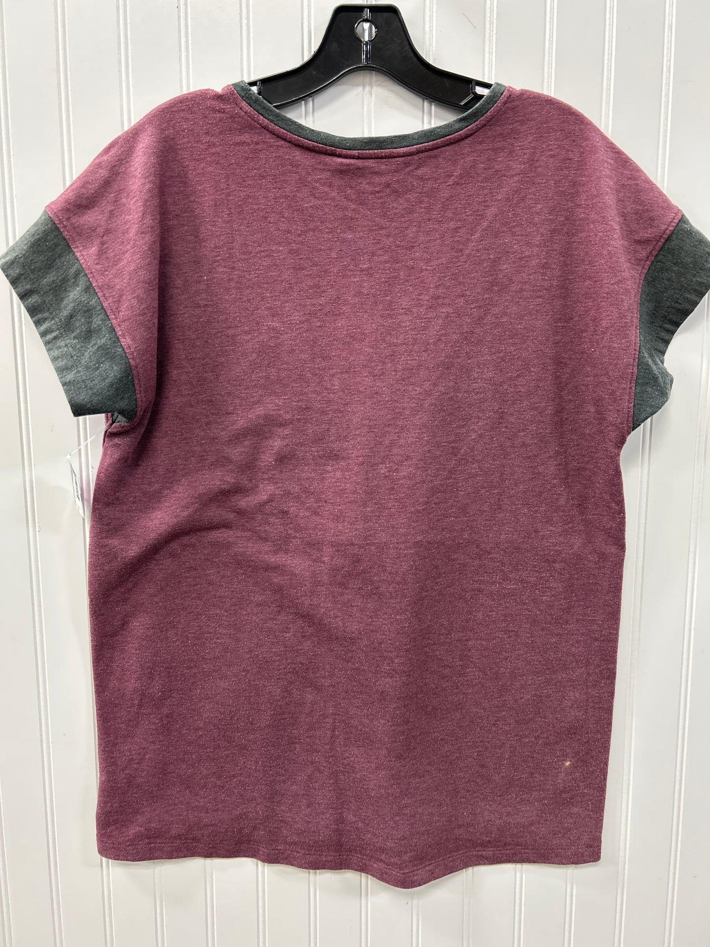 Athletic Top Ss By The North Face In Red, Size:M