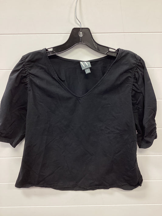 Top Ss By Worthington In Black, Size:Lp
