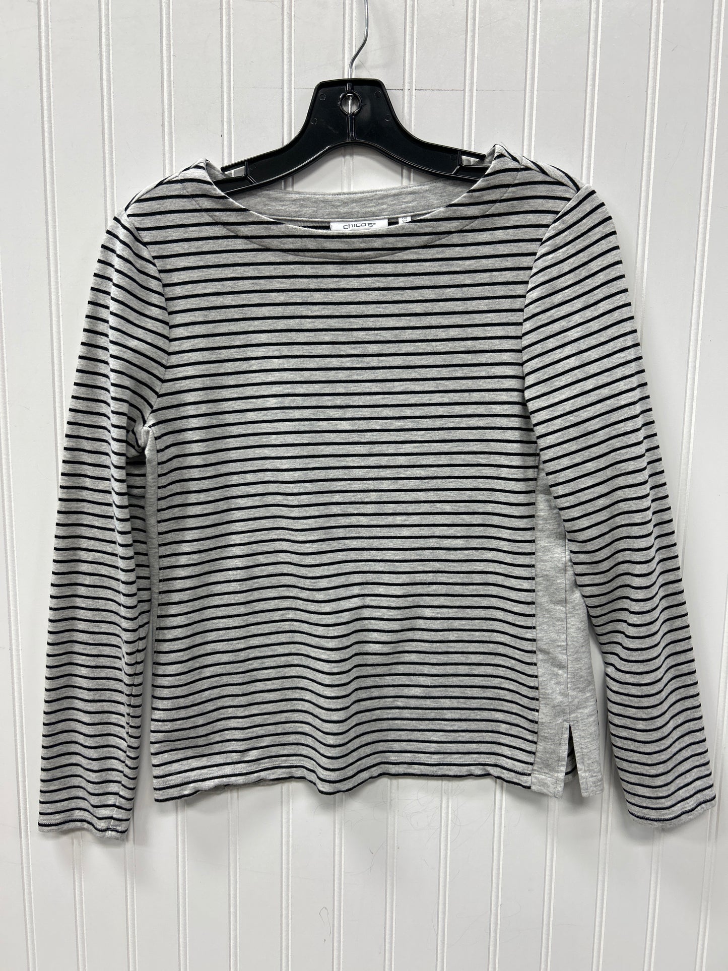 Top Ls By Chicos In Grey, Size:Xs