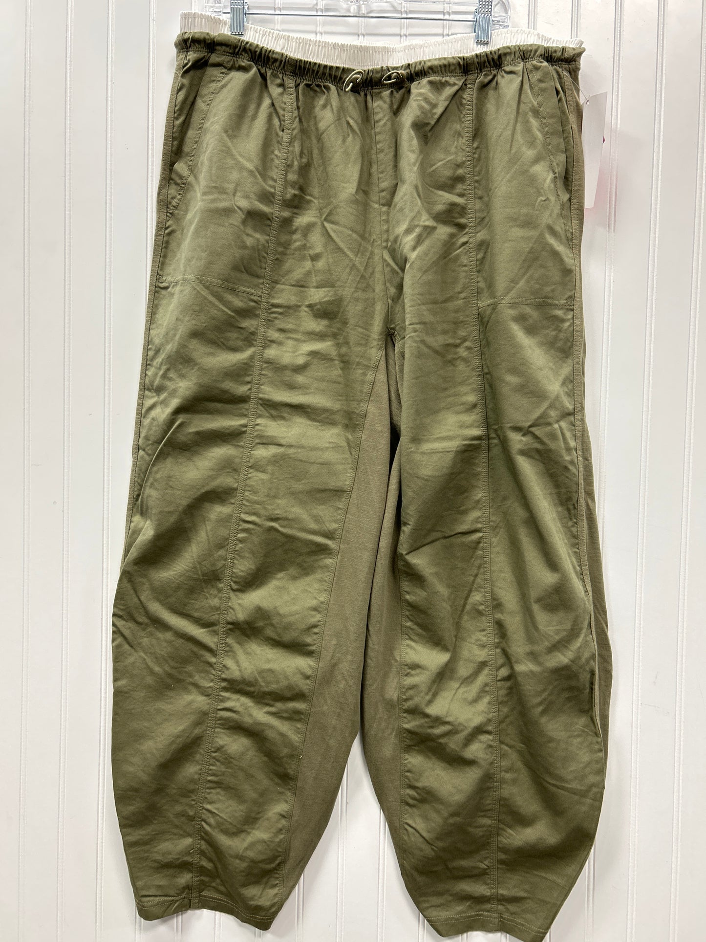 Athletic Pants By Daily Practice By Anthropologie In Green, Size:Xl