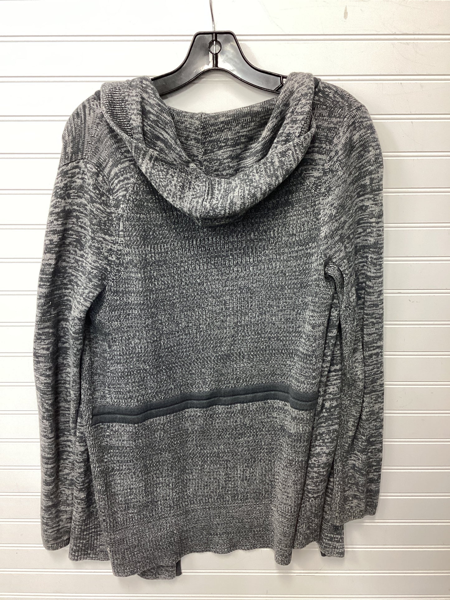 Sweater Cardigan By Lululemon In Grey, Size:M