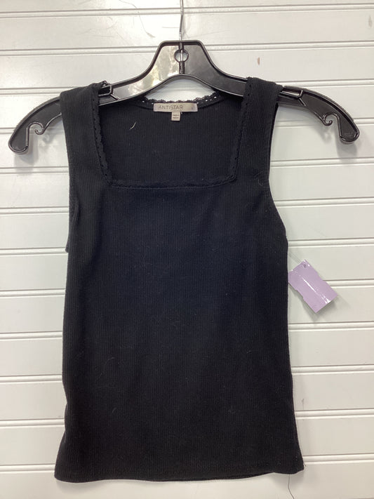 Top Sleeveless By Antistar In Black, Size:S