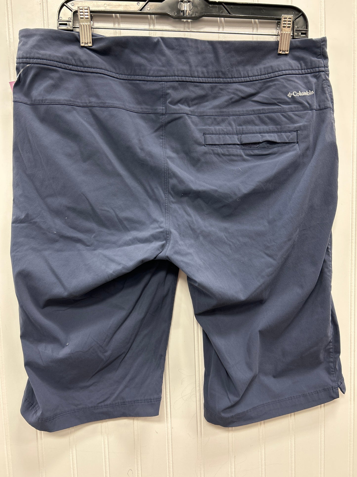 Athletic Shorts By Columbia In Blue, Size:12