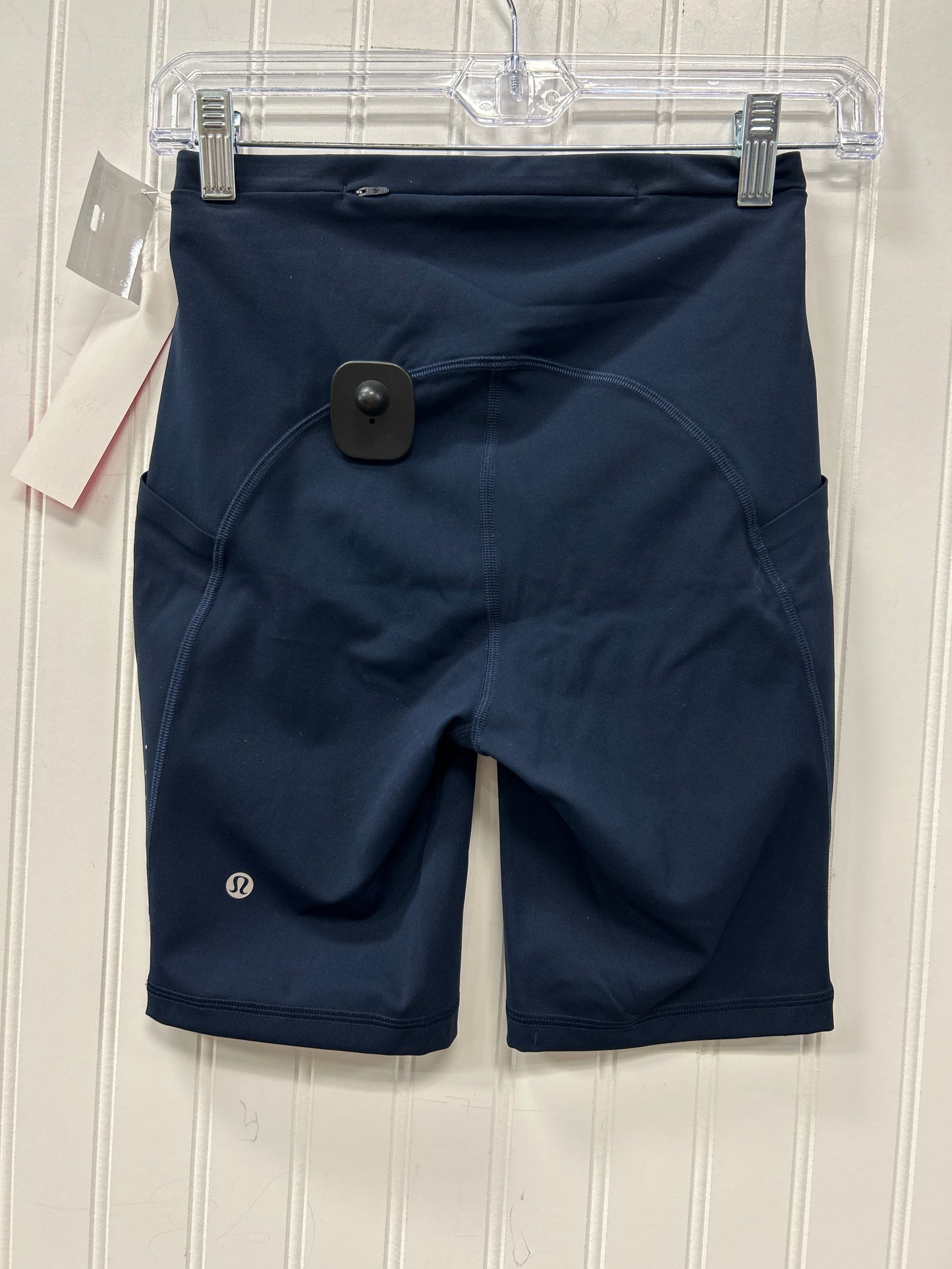 Athletic Shorts By Lululemon In Navy, Size:4