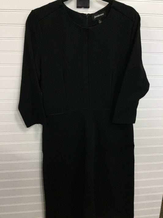 Dress Casual Maxi By Betabrand In Black, Size:L