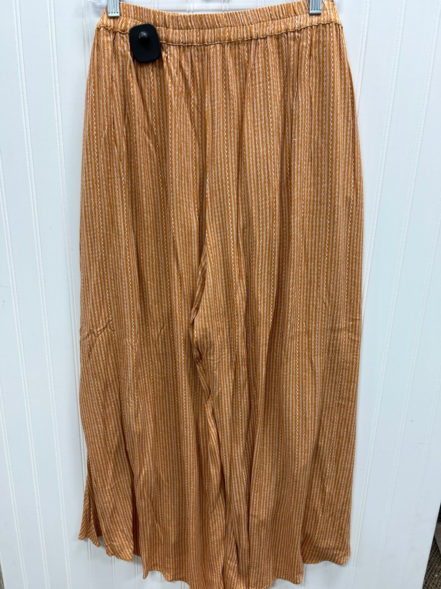 Pants Linen By Clothes Mentor In Orange, Size:1X