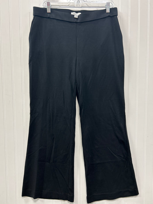 Pants Wide Leg By Jules & Leopold In Black, Size:L