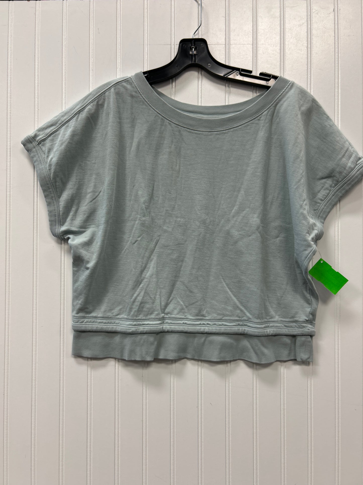 Athletic Top Ss By Athleta In Blue, Size:Xs