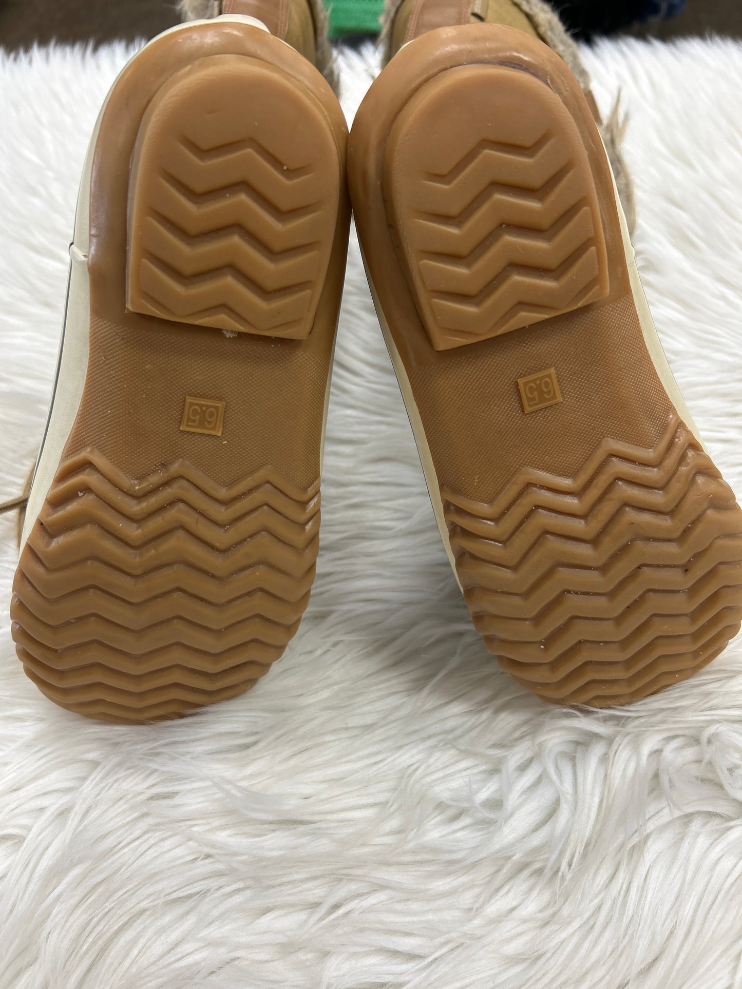 Boots Snow By Jambu In Tan, Size:6.5