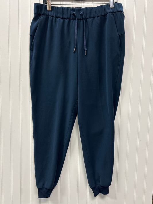 Athletic Pants By Lululemon In Navy, Size:8