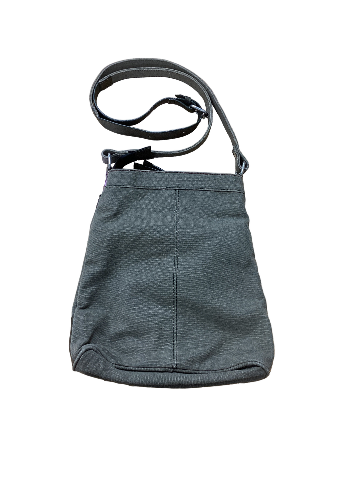 Crossbody By Cmc In Grey, Size:Small