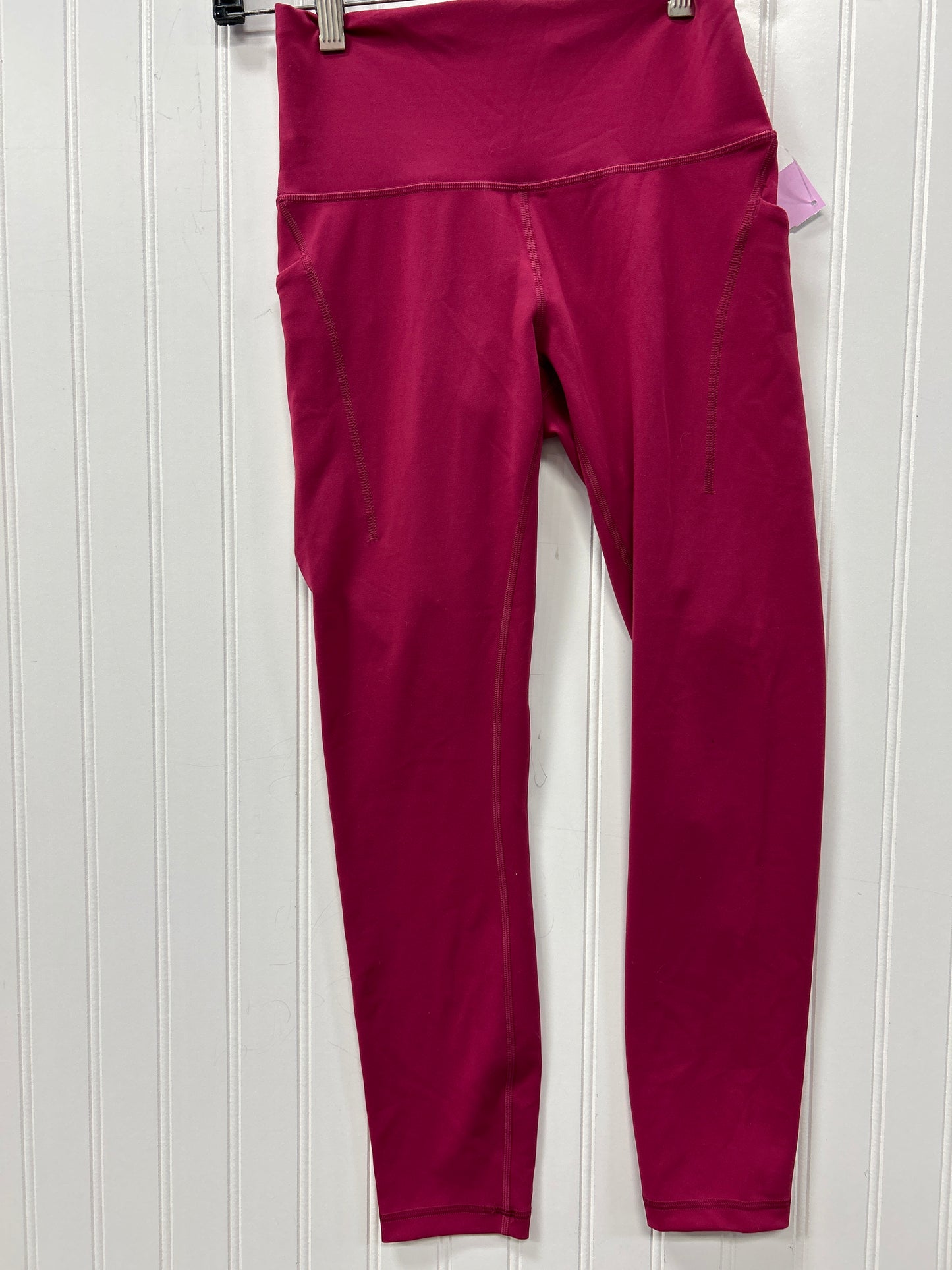 Athletic Leggings By Lululemon In Pink, Size:6